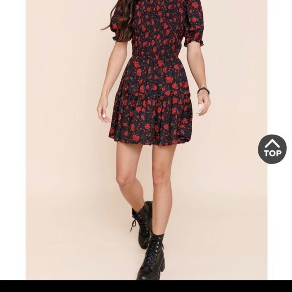 Trixxi smocked dress